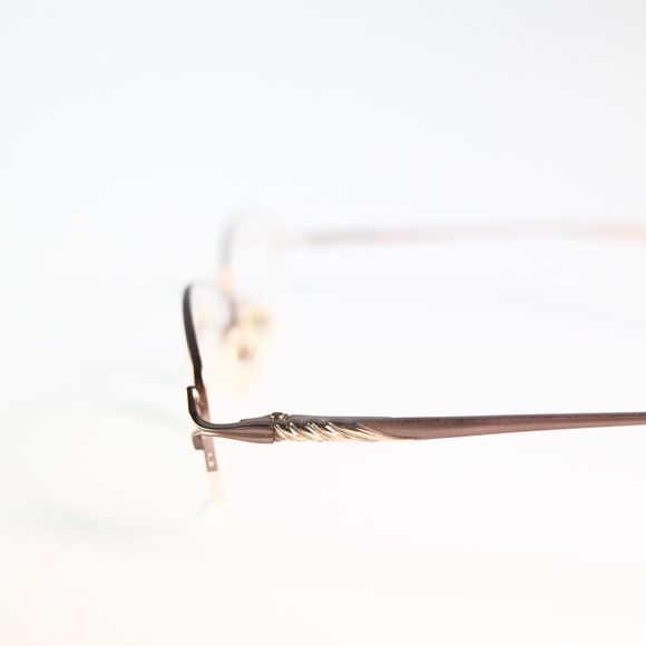 Port Royale Collection Silver Dollar 51-19 135 half rim eyeglasses frame N14 - Picture 4 of 9